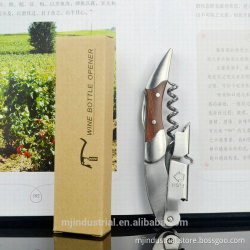 Durable Ergonomic Custom Wine Bottle Opener